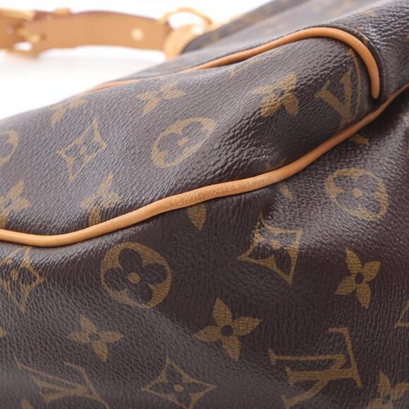 LOUIS VUITTON Brown Monogram Leather Shoulder Bag - Picture 6 of 11